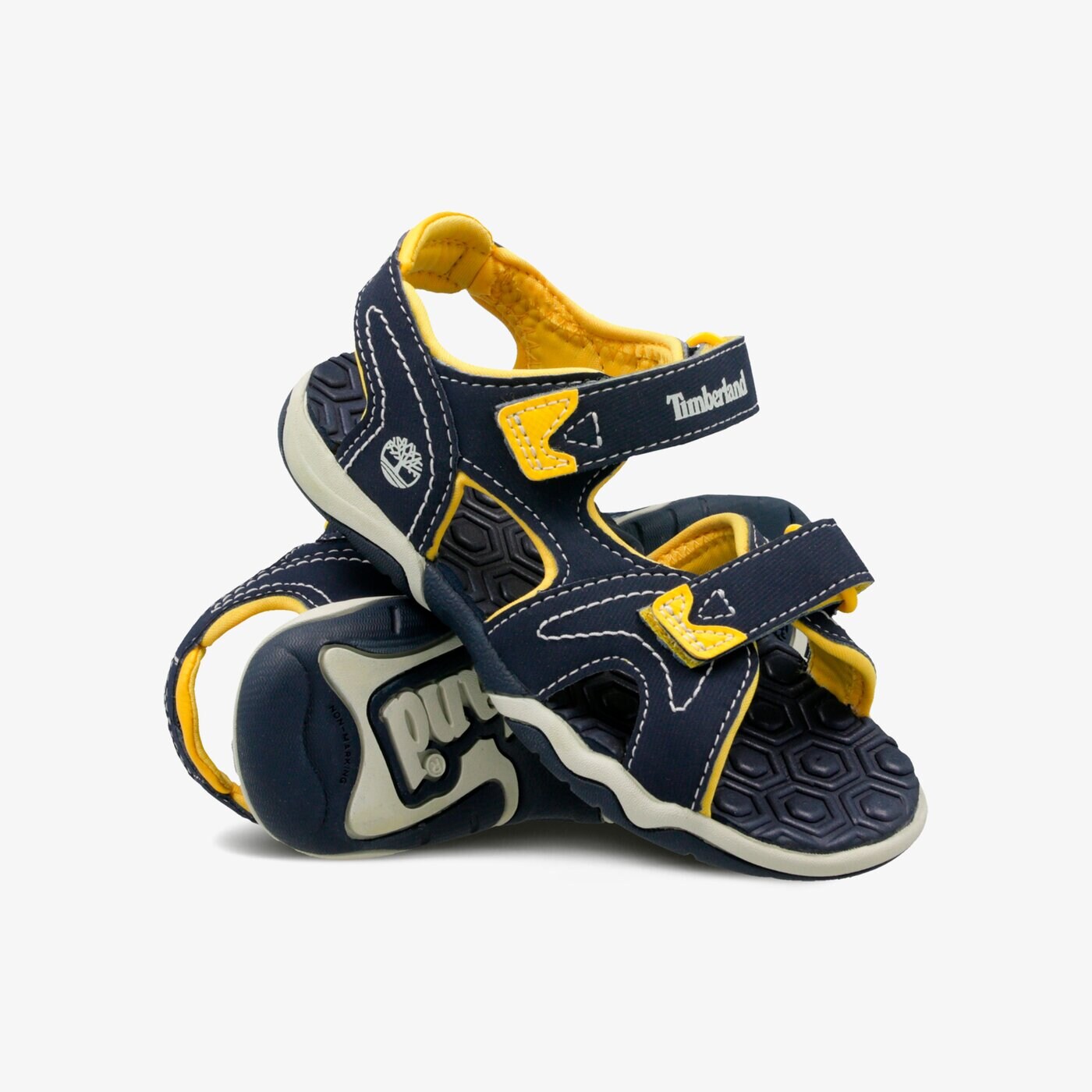 Детски чехли и сандали TIMBERLAND ADVENTURE SEEKER 2 STRAP SEEKER 2 STRAP SANDAL tb02484a4841 цвят тъмносин