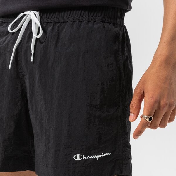 Мъжки къси панталони CHAMPION ШОРТИ BEACHSHORT 216069kk002 цвят черен