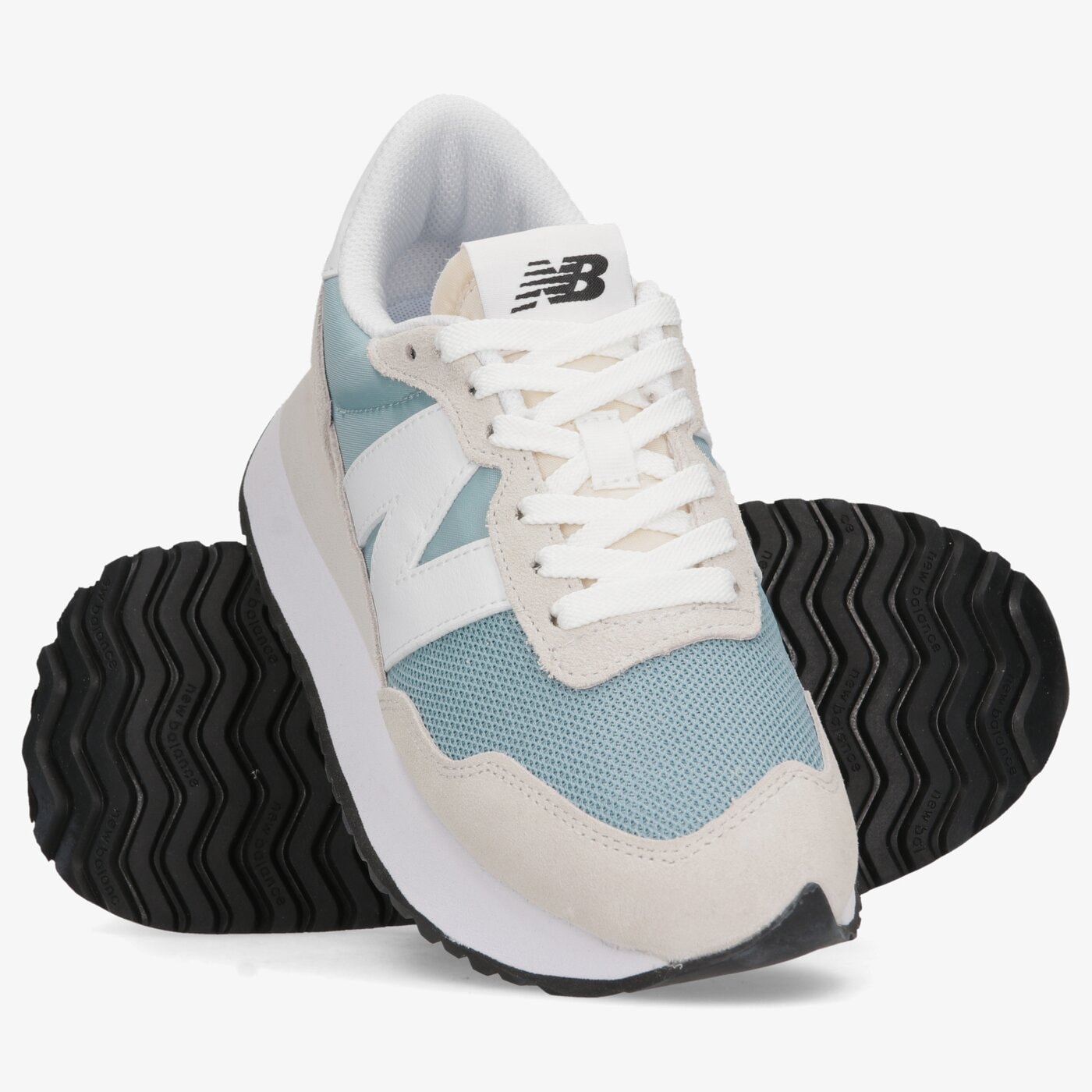 Дамски маратонки NEW BALANCE 237  ws237fa цвят бежов