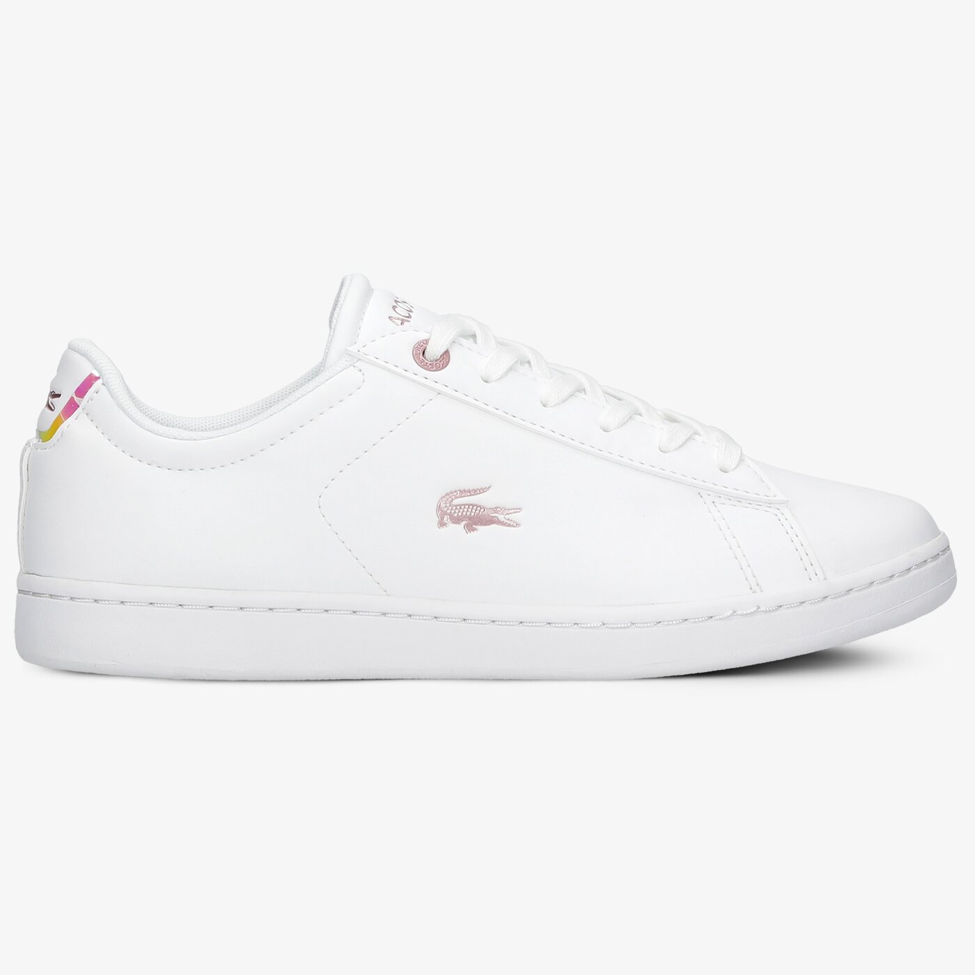 Детски маратонки LACOSTE CARNABY EVO 0921 1 SUJ 741suj00021y9 цвят бял