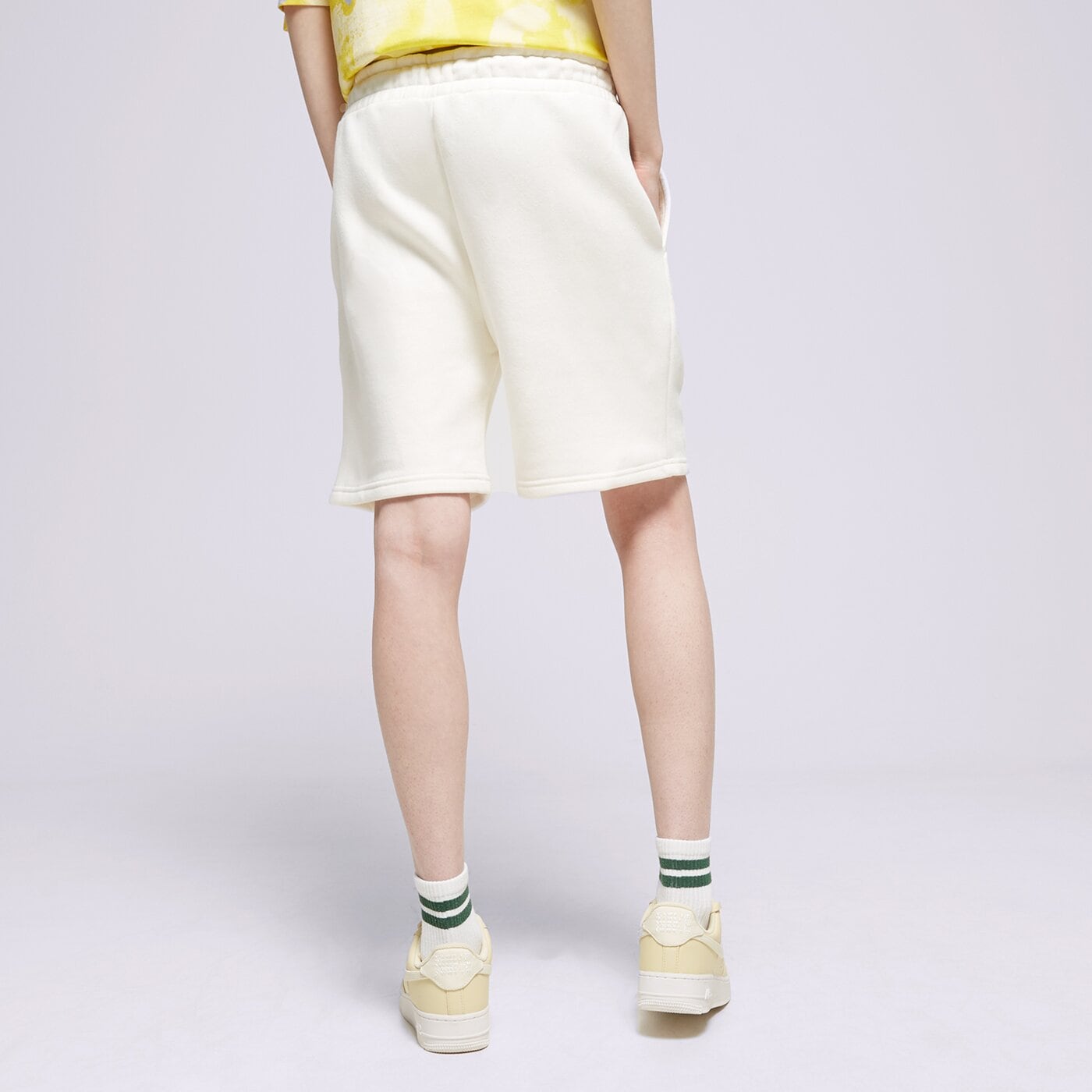 Мъжки къси панталони ELLESSE ШОРТИ FONTANSA SHORT OFF WHT sgr17620904 цвят бял