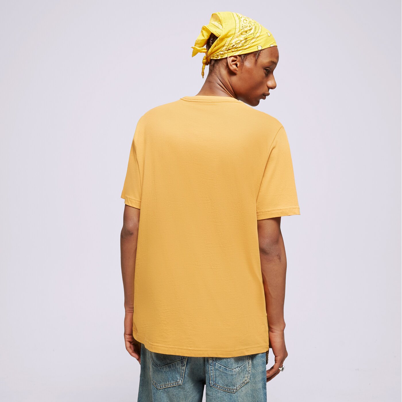 Мъжка тениска PUMA ТЕНИСКА ESS LOGO TEE (S) 58666727 цвят горчица