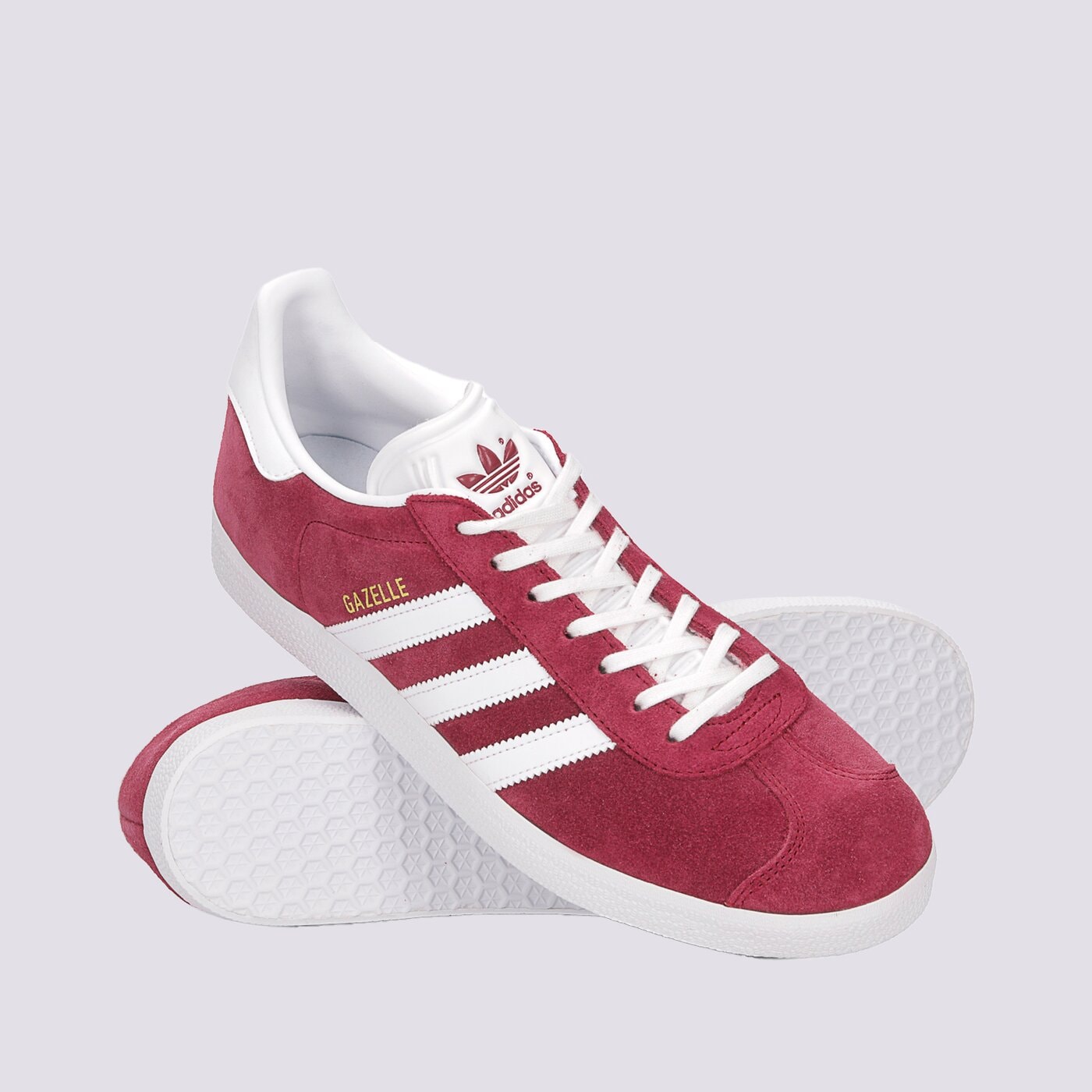 Мъжки маратонки ADIDAS GAZELLE  b41645 цвят бордо