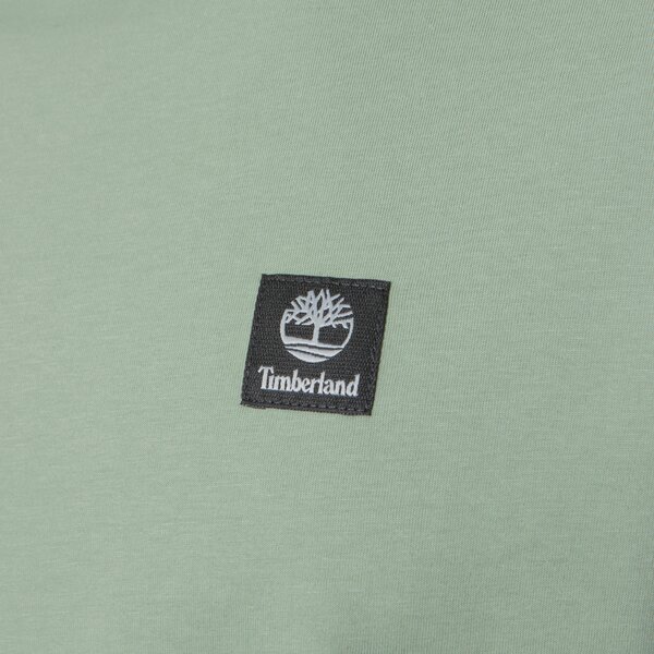 Мъжка тениска TIMBERLAND ТЕНИСКА SHORT SLEEVE WOVEN BADGE TEE GREEN BAY tb0a5rceec61 цвят зелен