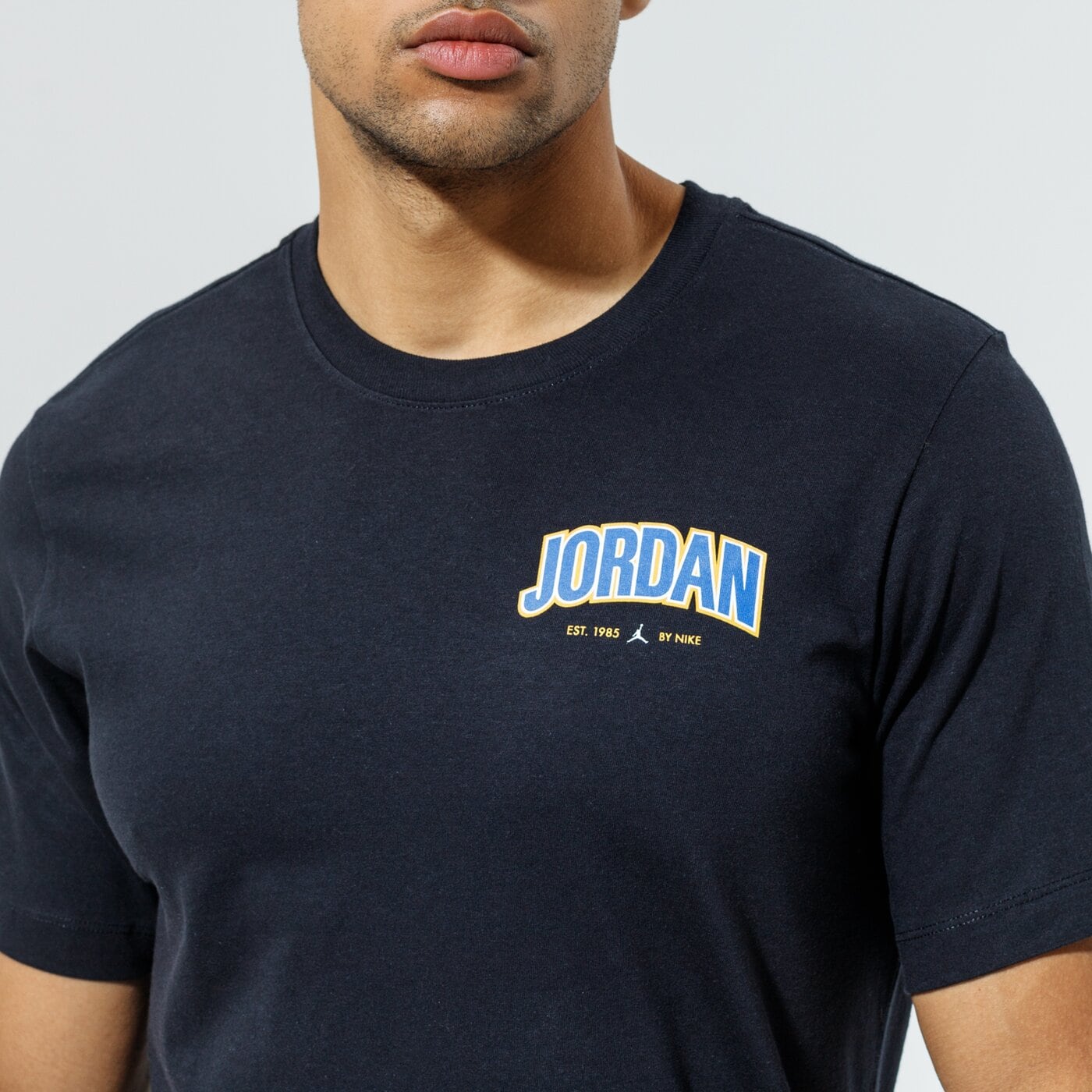 Мъжка тениска JORDAN ТЕНИСКА M J JMPMN GFX SS CREW dm3217-010 цвят черен