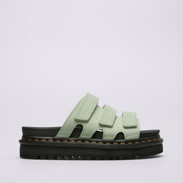 Дамски чехли и сандали DR.MARTENS RAINE SLIDE 40521300 цвят зелен