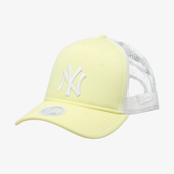 Дамска шапка с козирка NEW ERA ШАПКА WMNS TRUCKER NY YANKEES NEW YORK YANKEES YELWH 80581032 цвят жълт