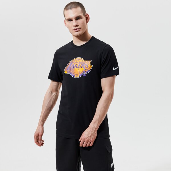 Мъжка тениска NIKE ТЕНИСКА LOS ANGELES LAKERS TEE EARNED EDITION NBA cz7273-010 цвят черен