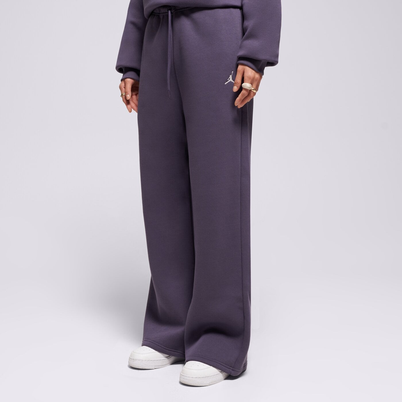 Дамски панталони JORDAN ПАНТАЛОНИ W J BRK FLC OH PANT ih2394-573 цвят виолетов