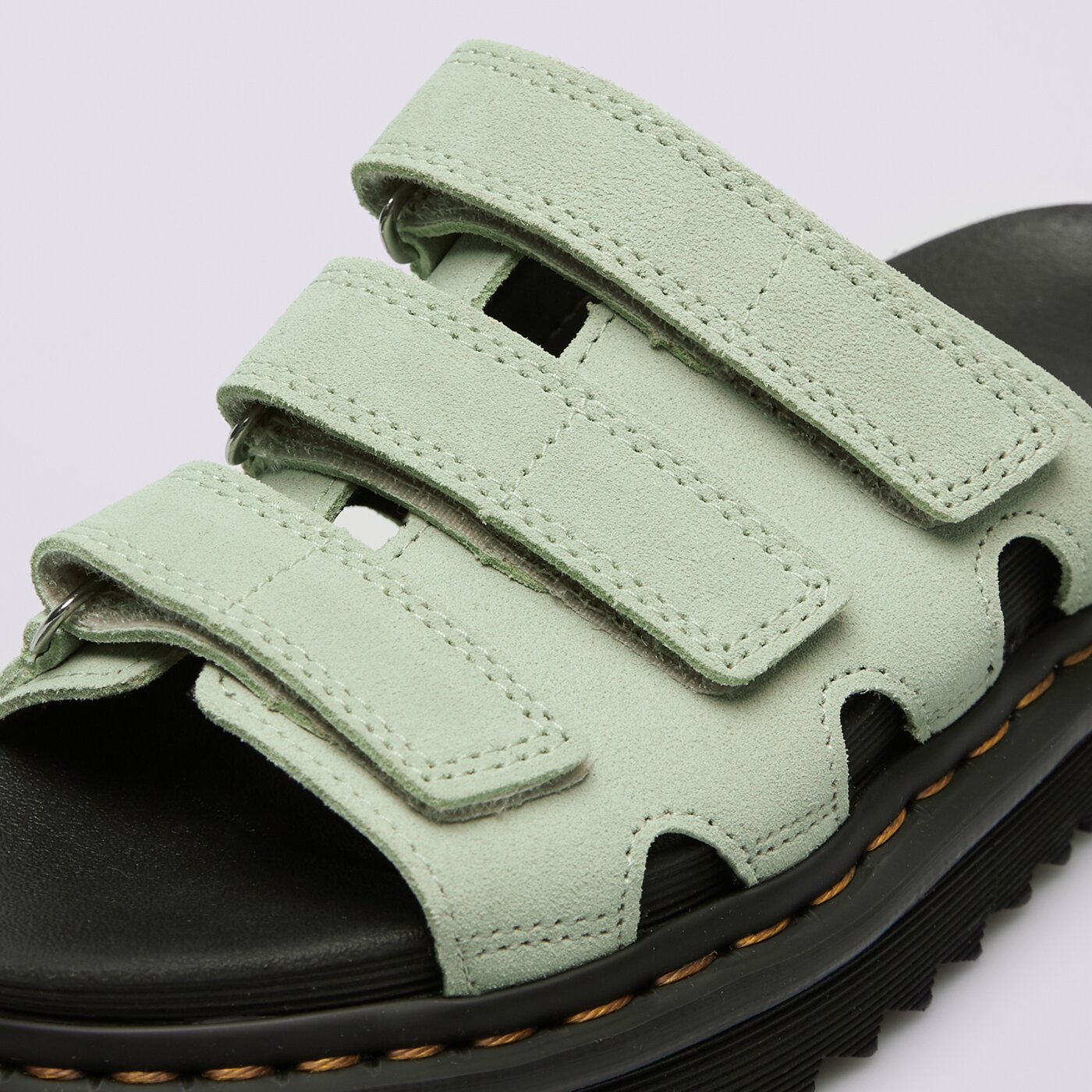 Дамски чехли и сандали DR.MARTENS RAINE SLIDE 40521300 цвят зелен