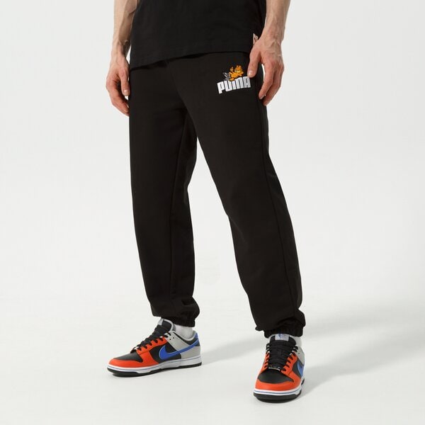 Мъжки панталони PUMA ПАНТАЛОНИ PUMA X GARFIELD SWEATPANTS 534436 01 цвят черен