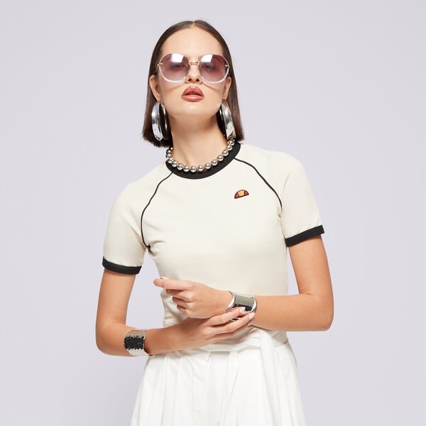 Дамска тениска ELLESSE ТЕНИСКА CHEVALIER TEE BEIGE sgx20927214 цвят бежов