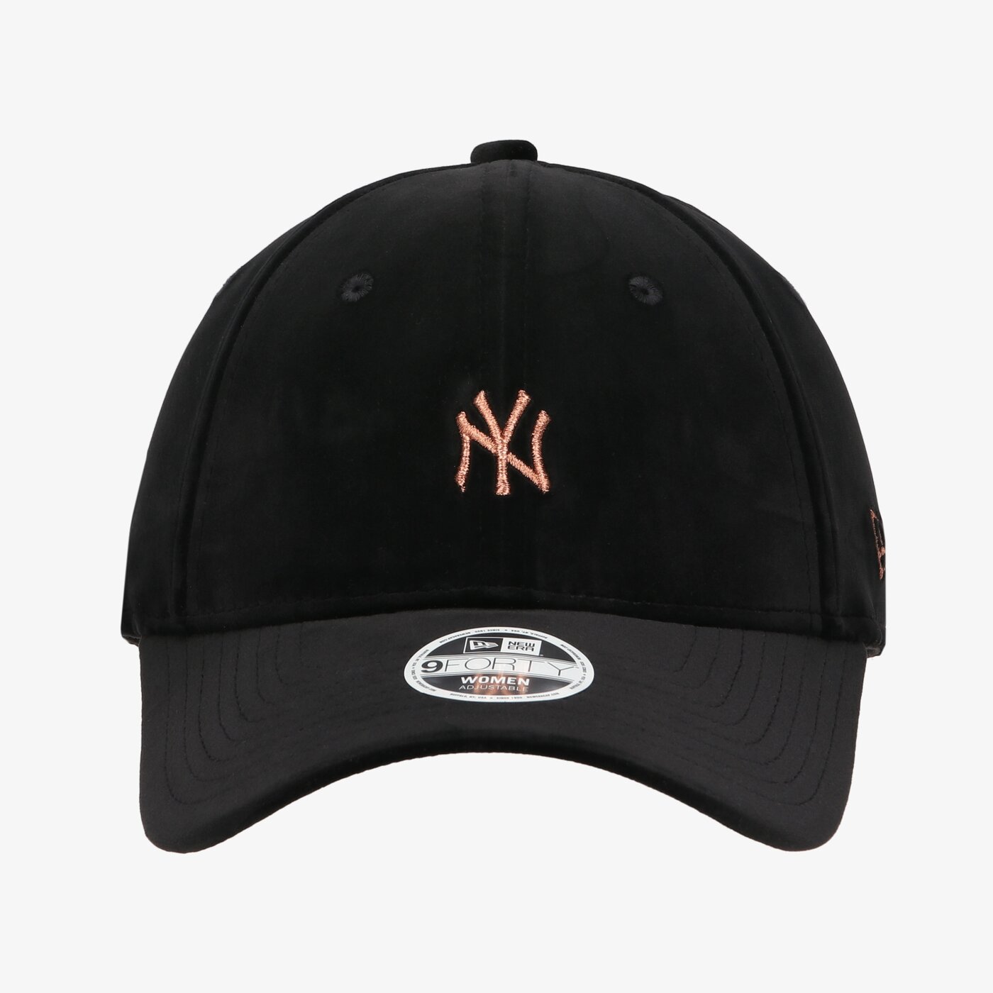 Дамска шапка с козирка NEW ERA ШАПКА WMNS MET VELOUR 940 NYY GRH NEW YORK YANKEES G 60184767 цвят черен