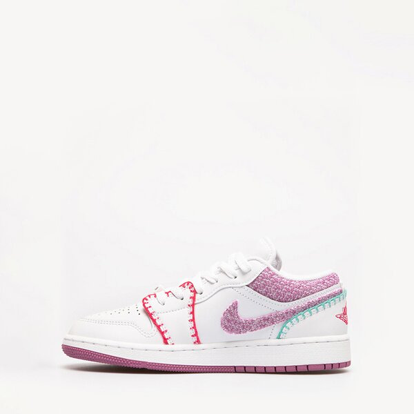 Детски маратонки AIR JORDAN 1 LOW SE (GS) dm9037-100 цвят бял