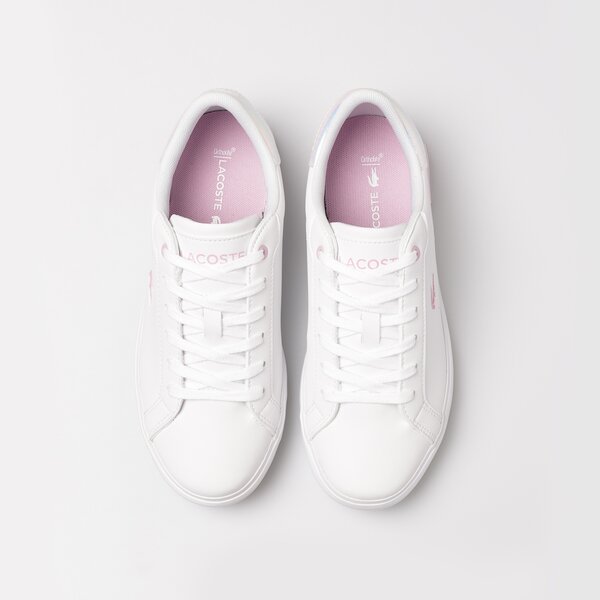 Детски маратонки LACOSTE POWERCOURT 222 2 SUJ 744suj001821g цвят бял