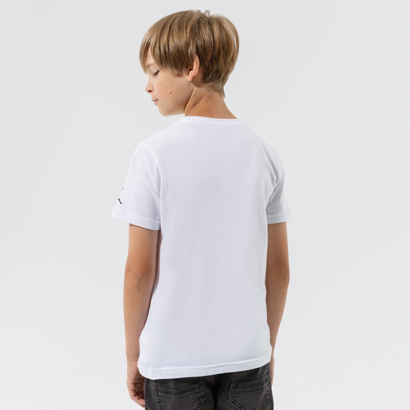 Детска тениска JORDAN ТЕНИСКА JUMPMAN PATCHED TEE BOY 95a902-001 цвят бял