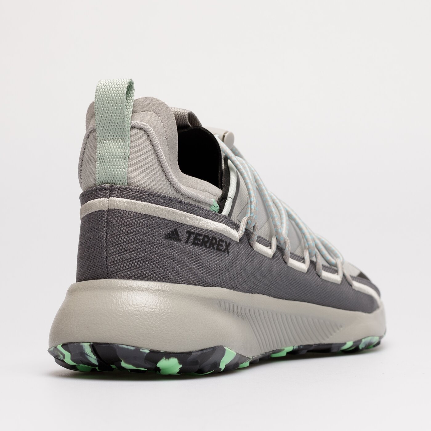 Мъжки туристически обувки ADIDAS TERREX VOYAGER 21 CANVAS gx8675 цвят сив