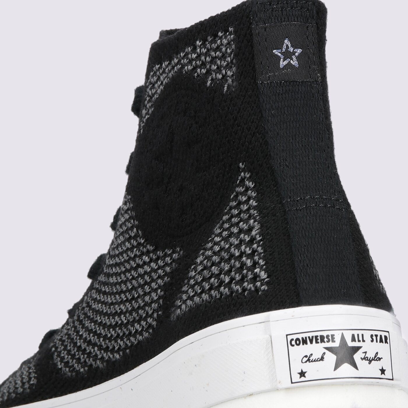 Дамски маратонки CONVERSE CHUCK 70 - PU - COLD CEMENT a00455c цвят черен