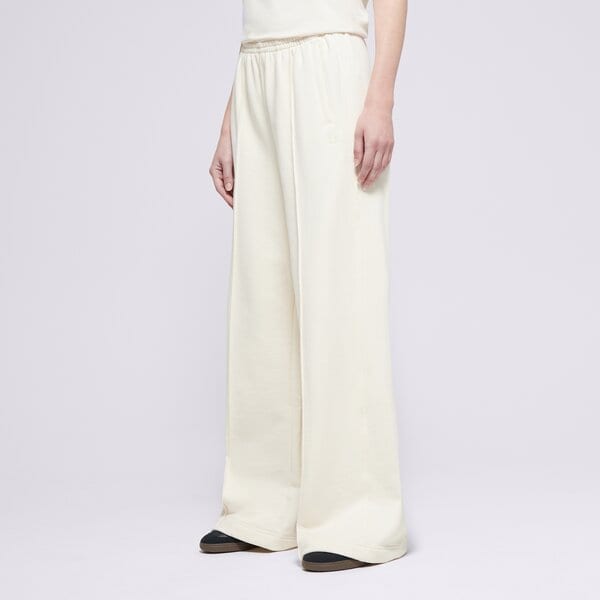 Дамски панталони ADIDAS ПАНТАЛОНИ WIDE LEG PANT iz0292 цвят бял