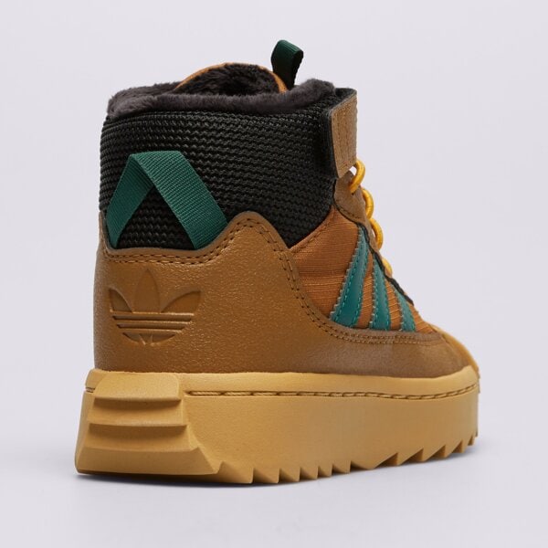 Детски зимни обувки ADIDAS SUPERSTAR WINTER TREK C jq0343 цвят кафяв