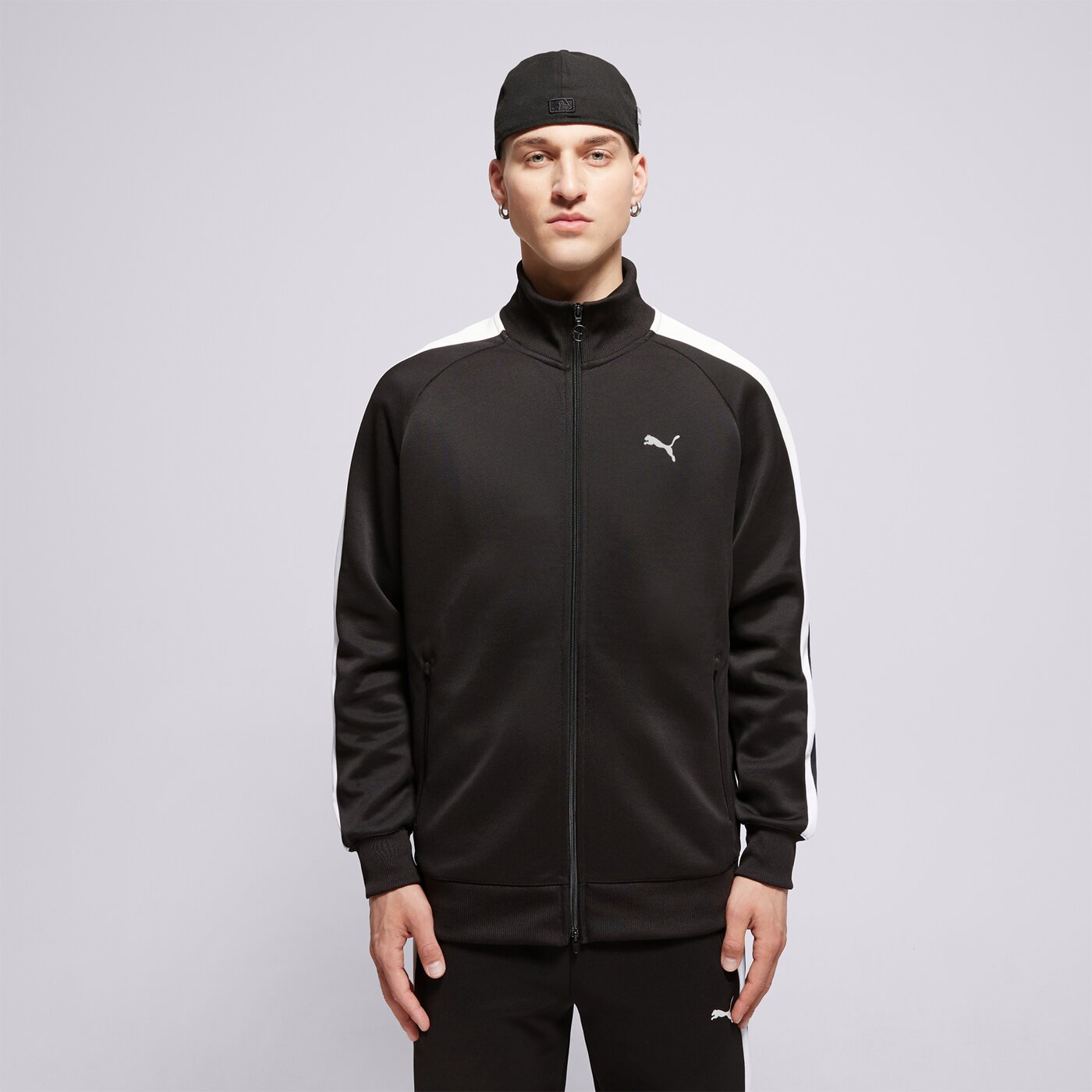 Мъжки суичър PUMA СУИТЧЪР СЪС ЗАКОПЧАВАНЕ T7   ALWAYS ON TRACK JACKET DK 629587 01 цвят черен