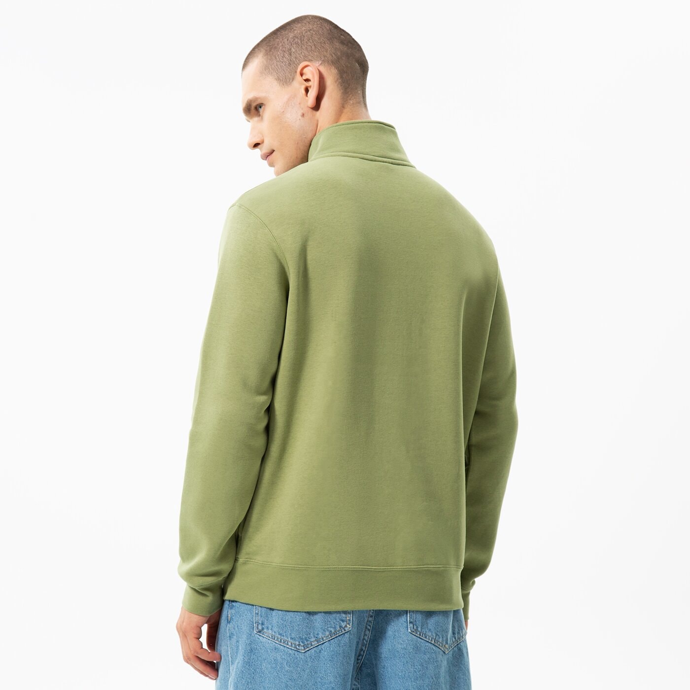 Мъжки суичър NIKE СУИТЧЪР M NSW CLUB BB HZ ТОП dd4732-334 цвят каки