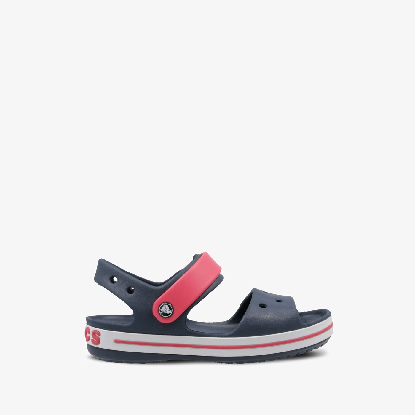 Детски чехли и сандали CROCS CROCBAND SANDAL KIDS 12856485i цвят тъмносин