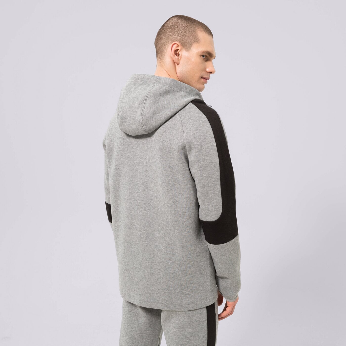 Мъжки суичър PUMA СУИТЧЪР С ЦИП С КАЧУЛКА 585812  585812 03 цвят сив