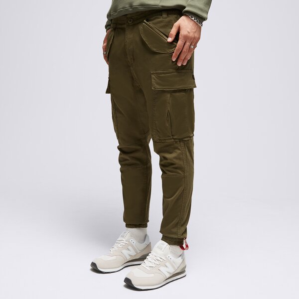 Мъжки панталони ALPHA INDUSTRIES ПАНТАЛОНИ AIRMAN 188201142 цвят каки