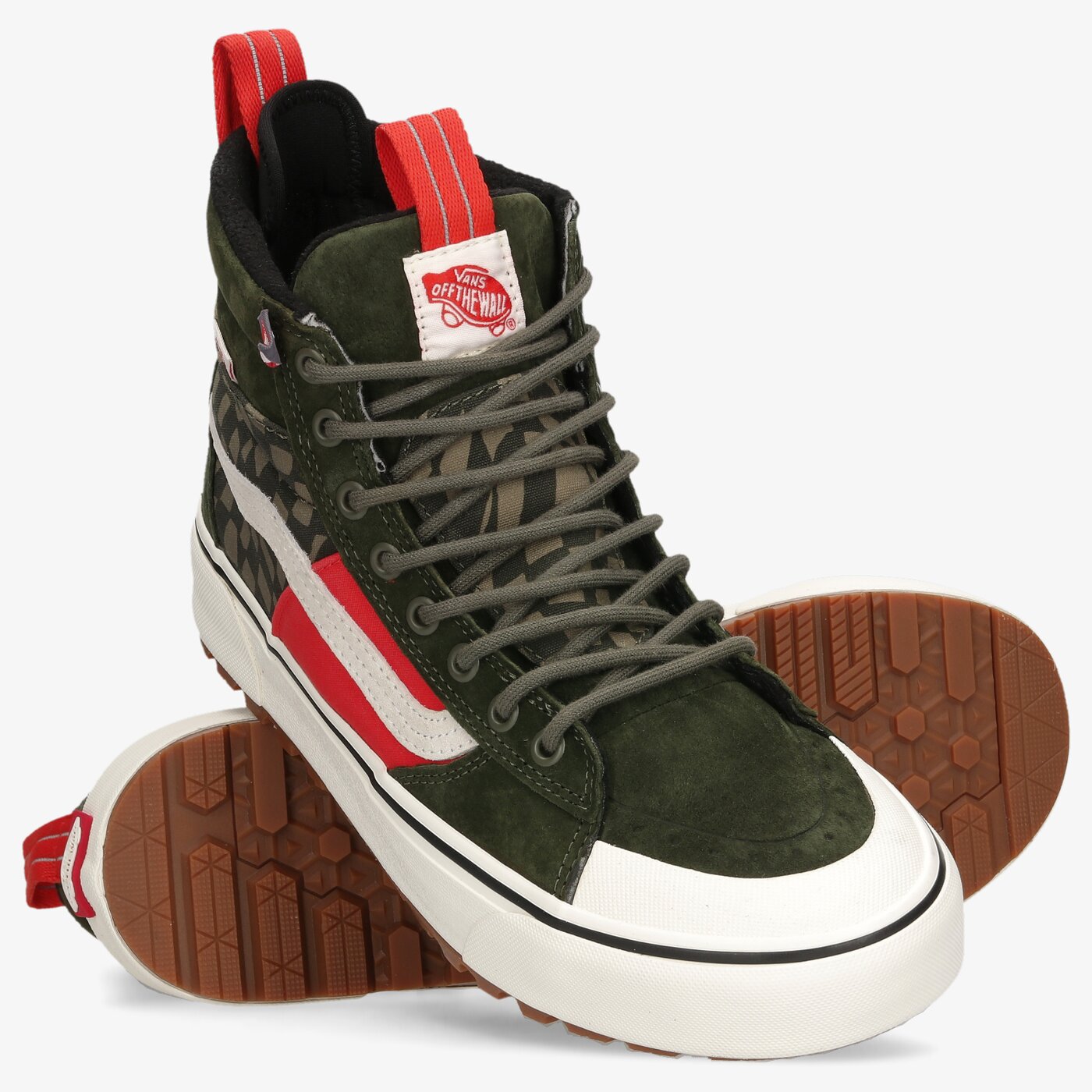 Мъжки маратонки VANS SK8-HI MTE-2 vn0a5hzz6l61 цвят зелен
