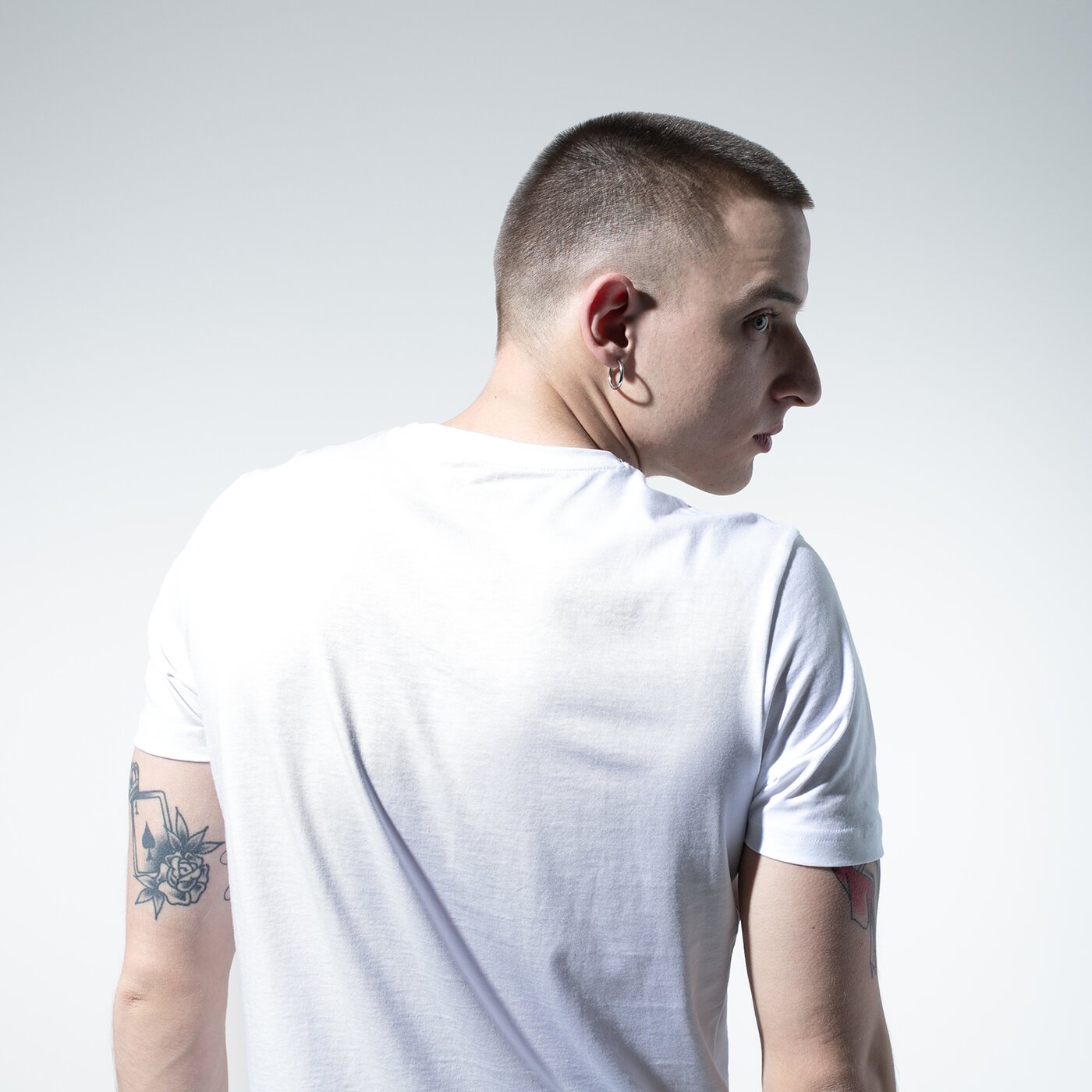 Мъжка тениска PUMA ТЕНИСКА NU-TILITY GRAPHIC TEE 58155202 цвят бял