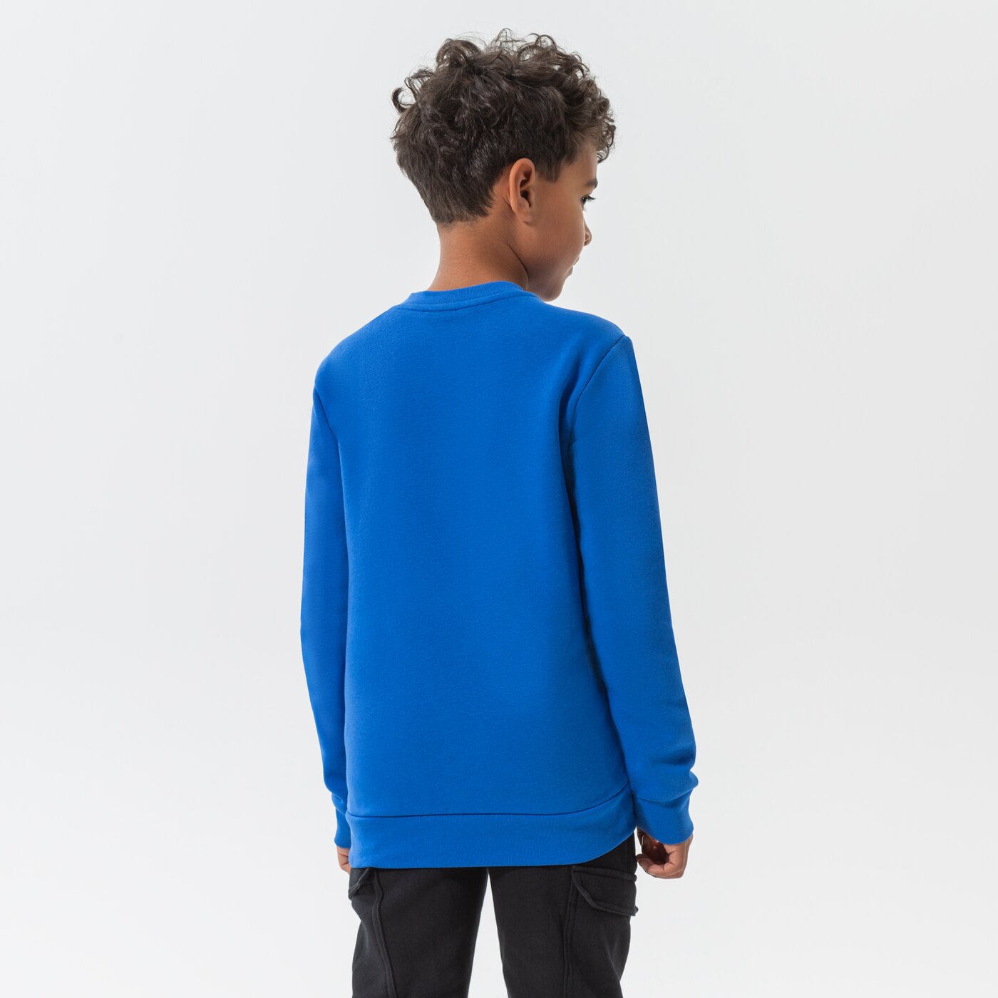 Детски суичър ADIDAS СУИТЧЪР CREW BOY hk2894 цвят тъмносин