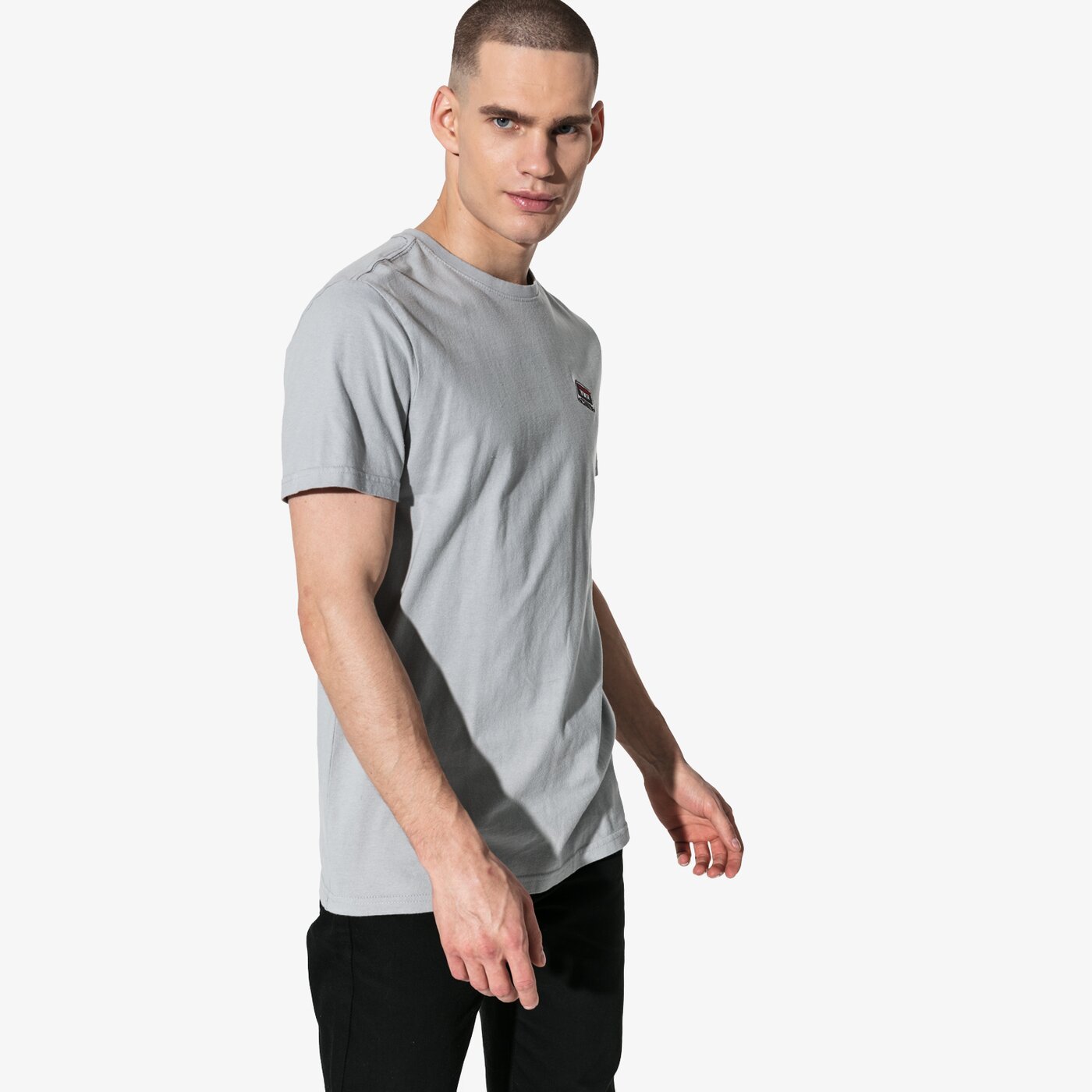 Мъжка тениска CONFRONT ТЕНИСКА SS CASSETTE cf19tsm74001 цвят сив