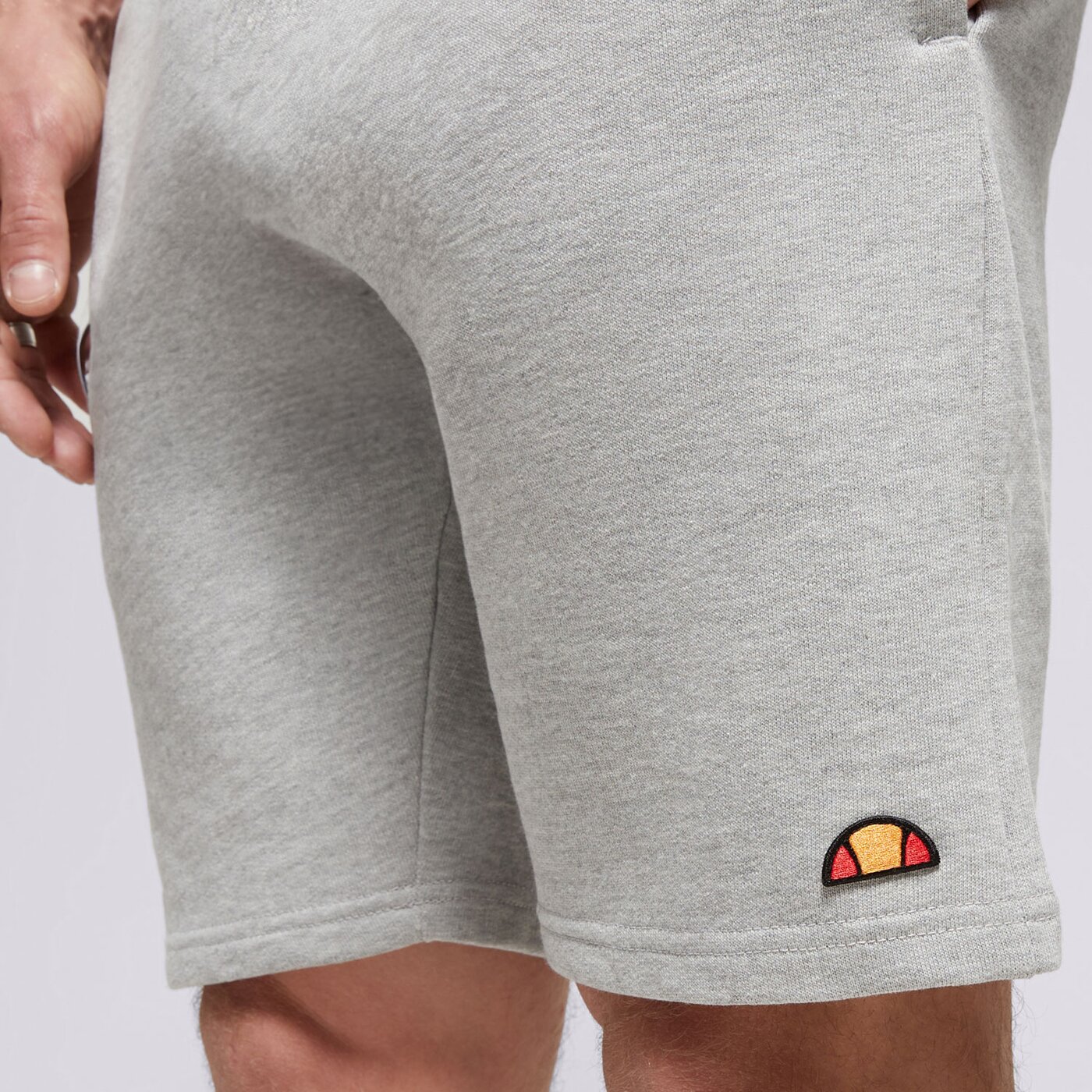 Мъжки къси панталони ELLESSE ШОРТИ RAFFADALI SHORTS GREY MRL smg23452112 цвят сив
