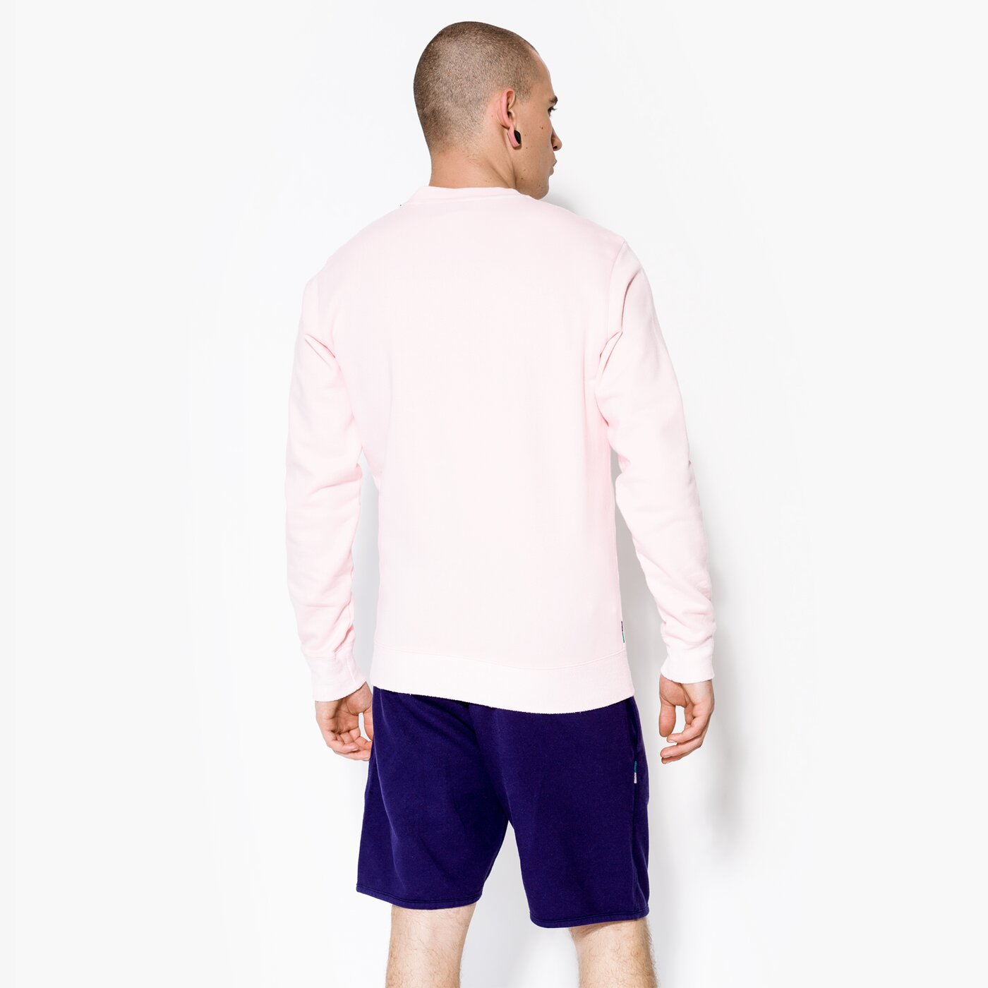 Мъжки суичър NEW ERA СУИТЧЪР SANDWASH CREW NE BLS 11409826 цвят розов