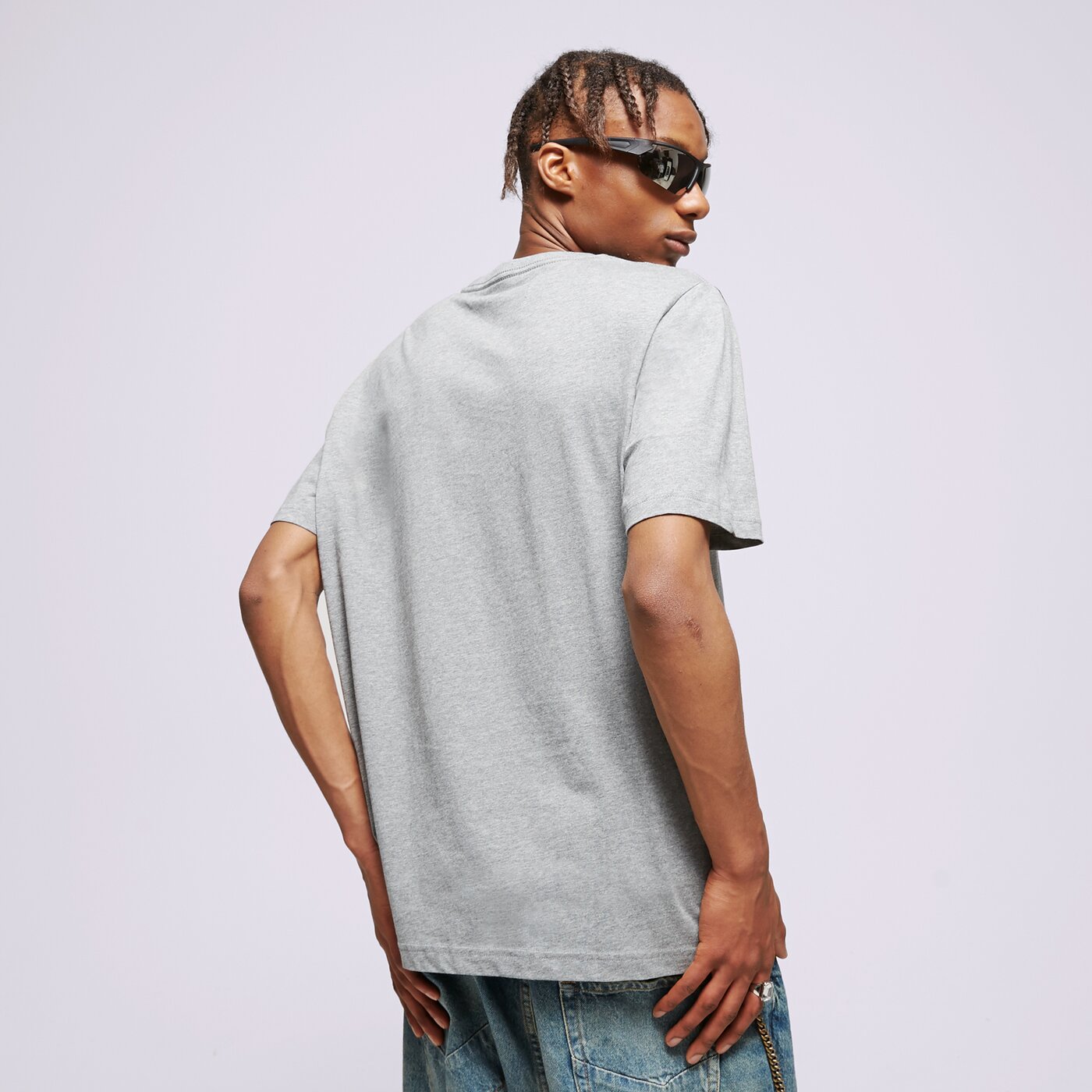 Мъжка тениска PUMA ТЕНИСКА ESS SMALL LOGO TEE 58666853 цвят сив