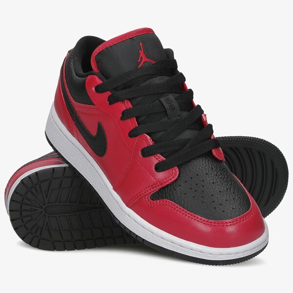Детски маратонки AIR JORDAN 1 LOW  553560-605 цвят червен
