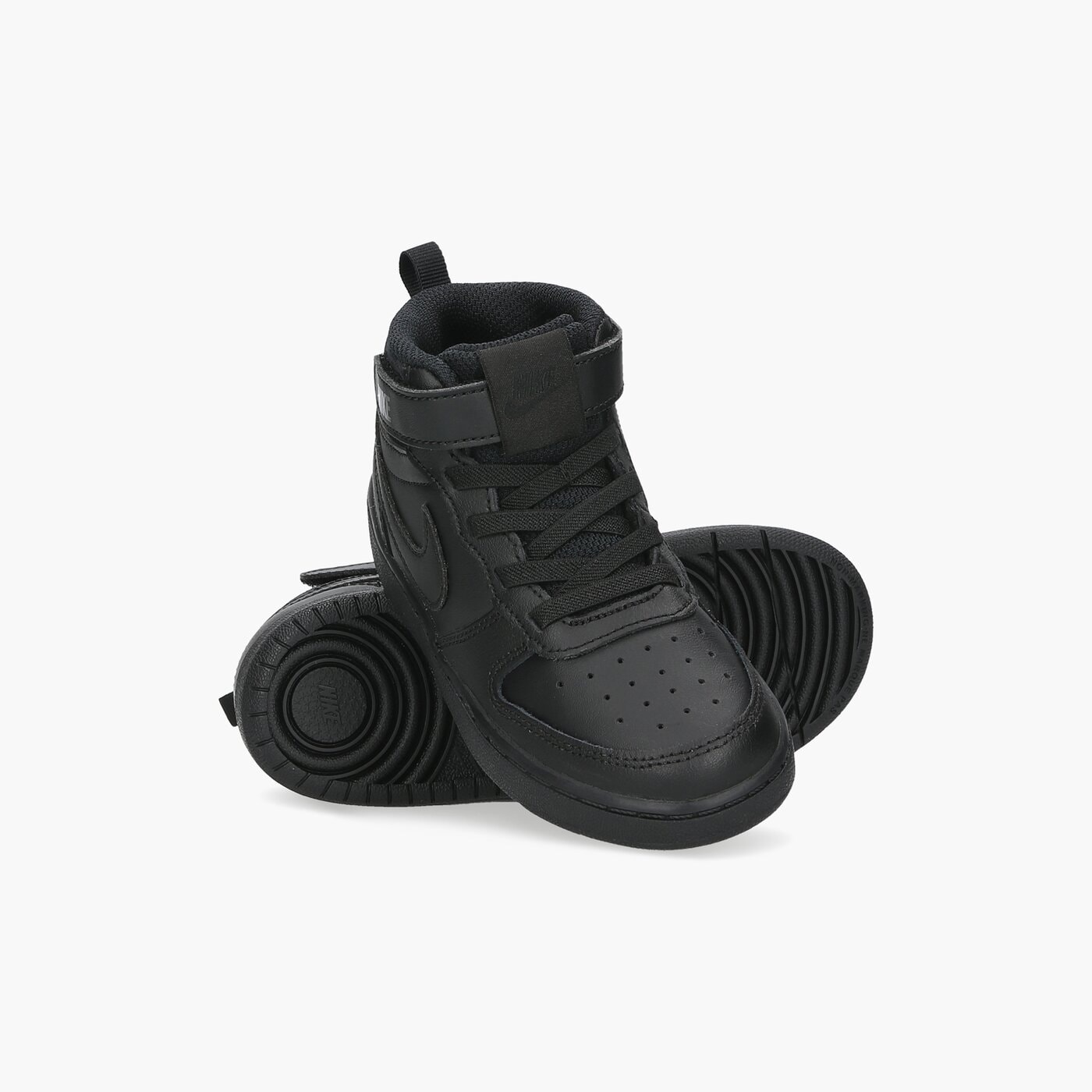 Детски маратонки NIKE COURT BOROUGH MID 2 cd7784-001 цвят черен