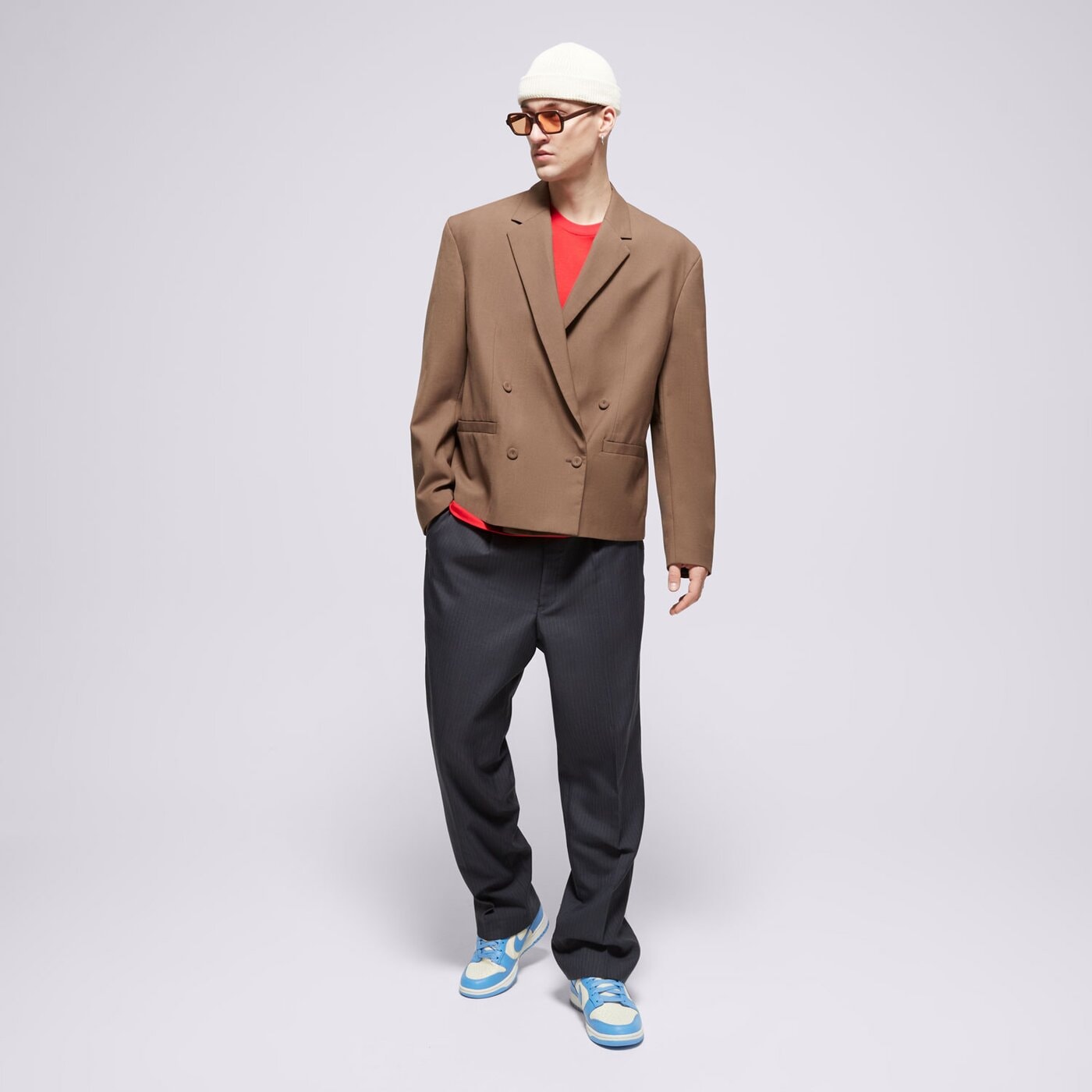 Мъжка тениска NIKE SPORTSWEAR CLUB ТЕНИСКА ar4997-657 цвят червен