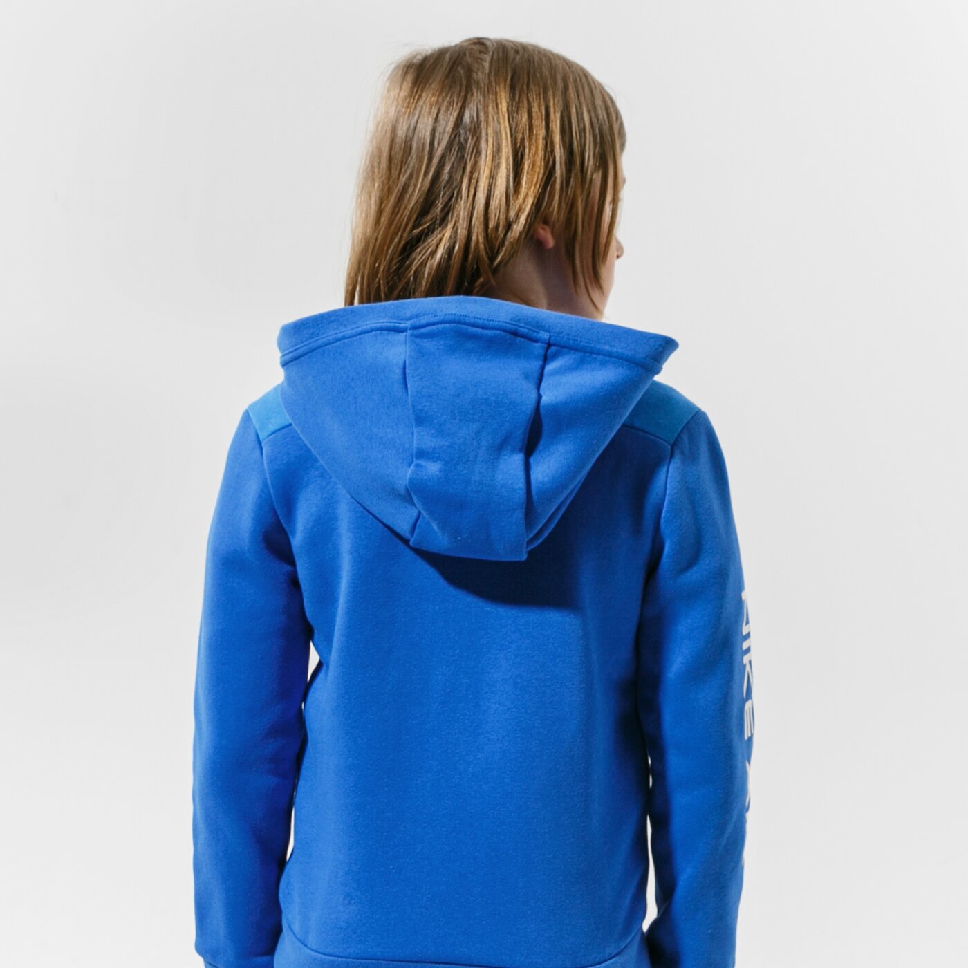 Детски суичър NIKE СУИТЧЪР СЪС ЗАКОПЧАВАНЕ С КАЧУЛКА AIR  da0699-480 цвят син