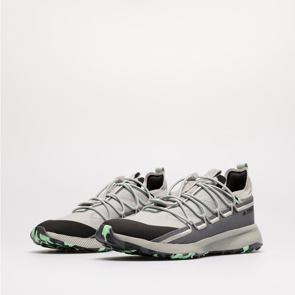Мъжки туристически обувки ADIDAS TERREX VOYAGER 21 CANVAS gx8675 цвят сив
