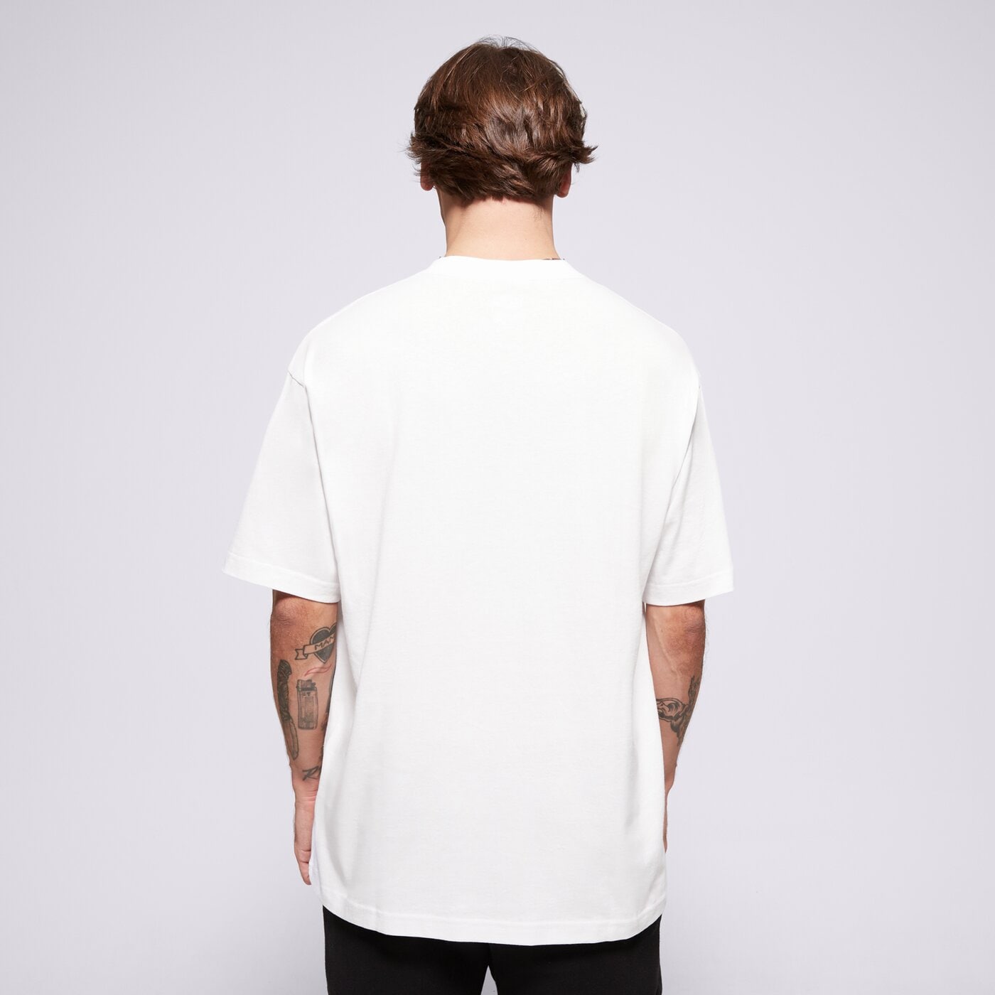 Мъжка тениска VANS ТЕНИСКА LEFT CHEST II LOOSE SS vn000p1pwht1 цвят бял