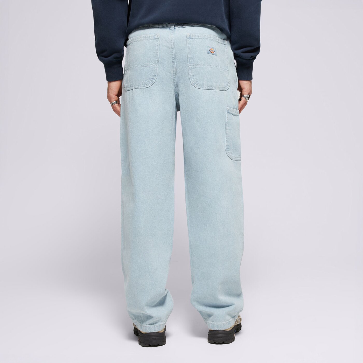 Мъжки панталони DICKIES ПАНТАЛОНИ MADISON BAGGY FIT DENIM dk0a4yecc151 цвят син