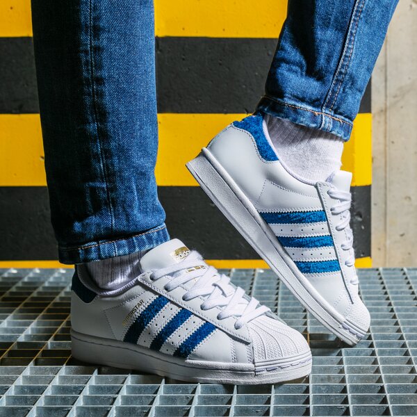 Детски маратонки ADIDAS SUPERSTARJ h03975 цвят бял