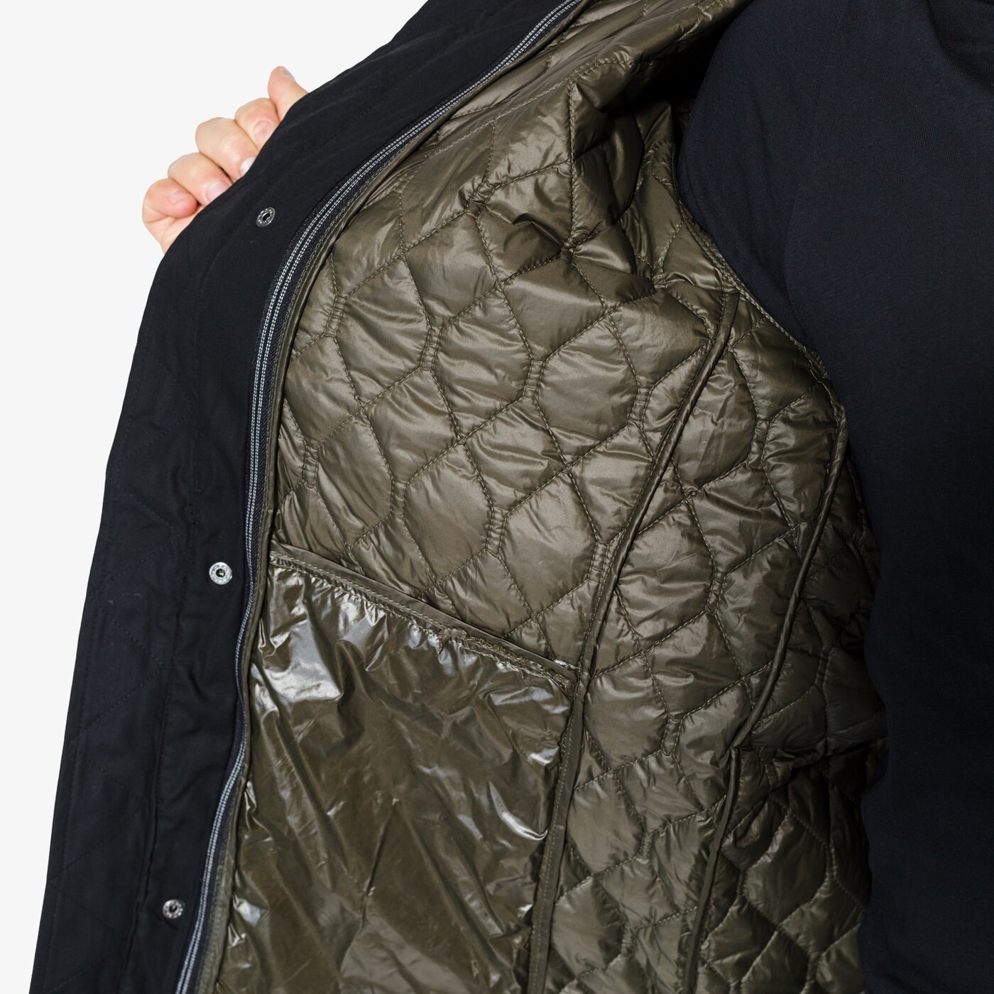 Мъжко зимно яке CONFRONT ЯКЕ SAFFRON cf37kum19001 цвят черен