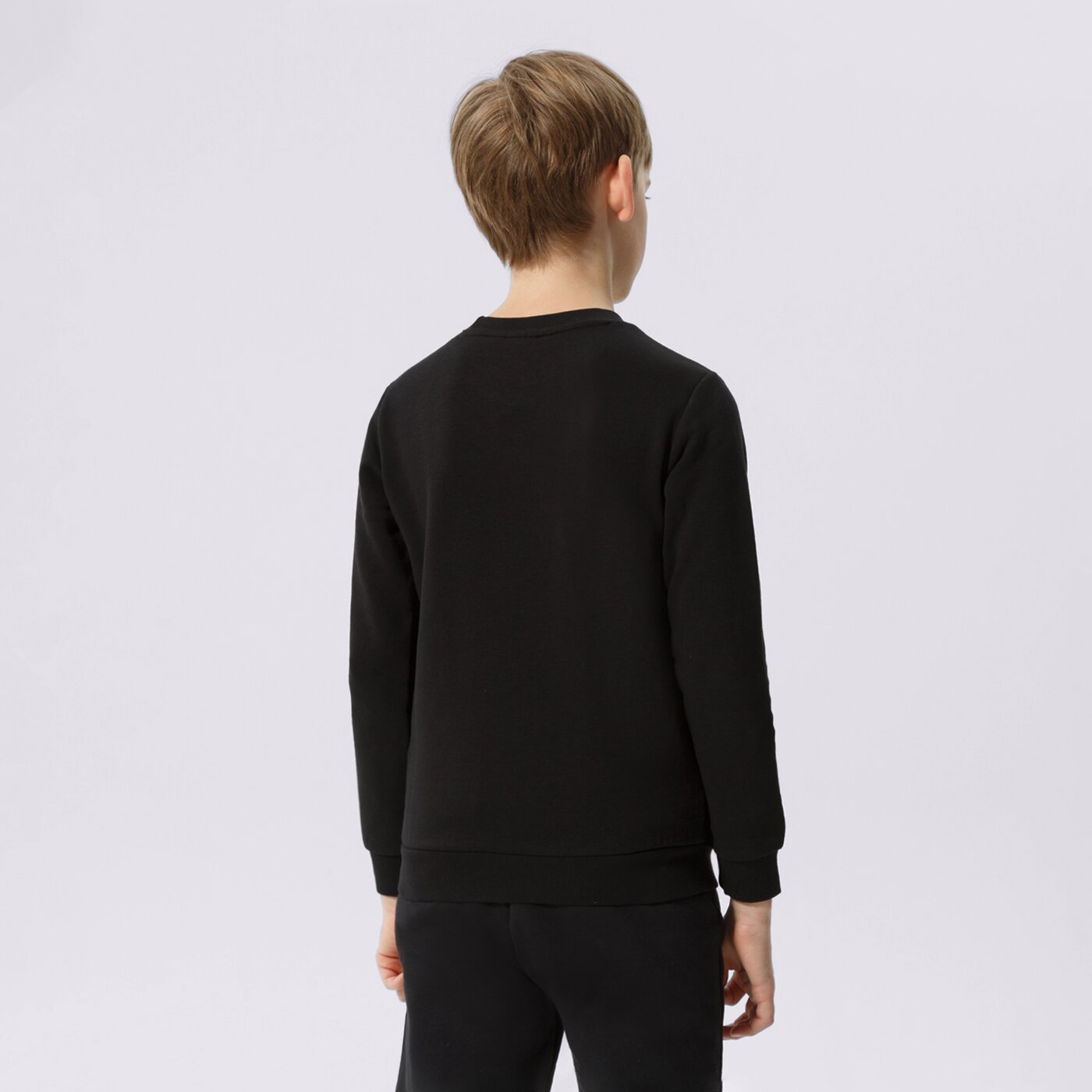 Детски суичър ADIDAS СУИТЧЪР TREFOIL CREW BOY ed7797 цвят черен