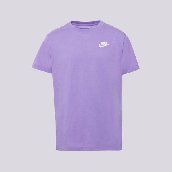 Детска тениска NIKE ТЕНИСКА G NSW TEE CLUB SS BOY fd0927-567 цвят виолетов