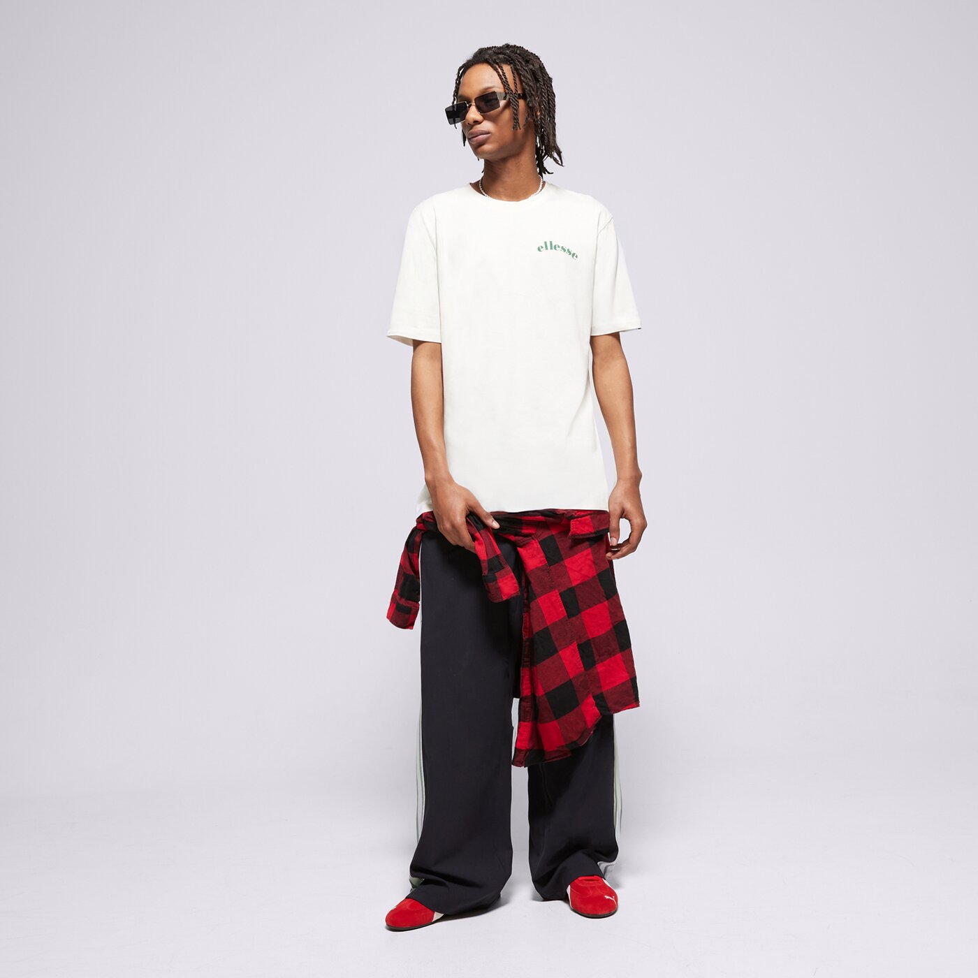 Мъжка тениска ELLESSE ТЕНИСКА MELLARIO TEE OFF WHT smg23163904 цвят бежов