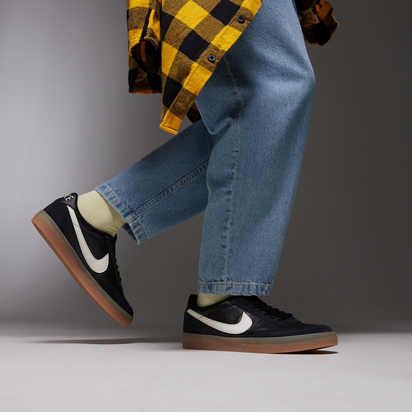 Мъжки маратонки NIKE KILLSHOT 2 LEATHER 432997-070 цвят черен