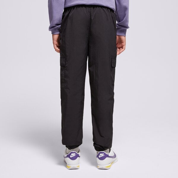Детски панталони JORDAN DOUBLE CARGO PANT BLK 95d379-023 цвят черен